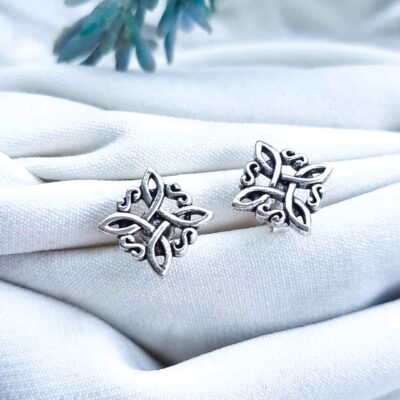 Celtic Witch Knot Hoops
