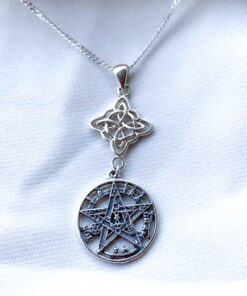 Tetragrammaton & Witch’s Knot Pendant
