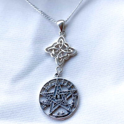 Tetragrammaton & Witch’s Knot Pendant