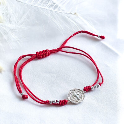 Red String Saint Benedict Bracelet